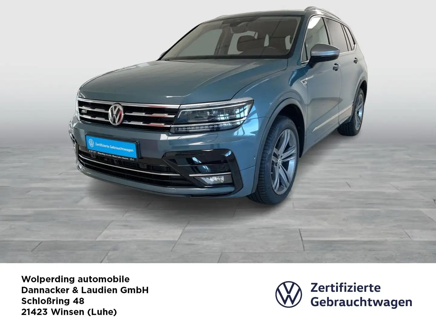 Volkswagen Tiguan Allspace 2.0 TDI 4Motion DSG Highline Navi Bleu - 1