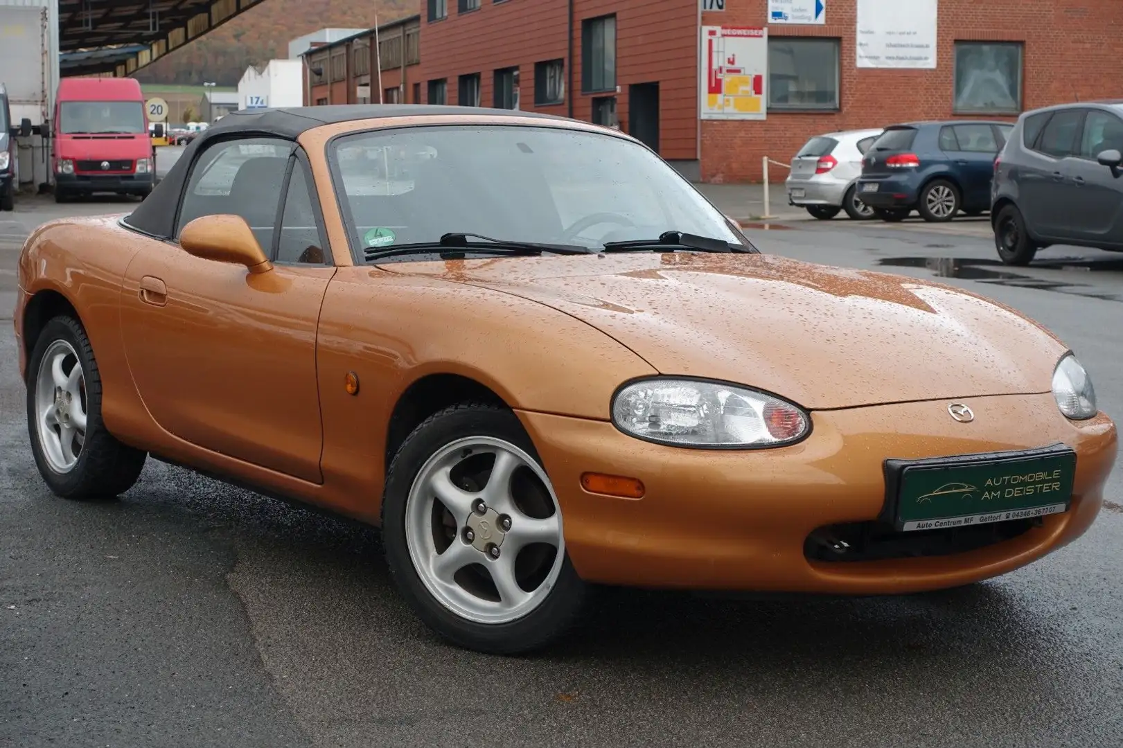 Mazda MX-5 1.6 Impulse//TÜV+SER. NEU//RECARO//HOLZ// Goud - 1