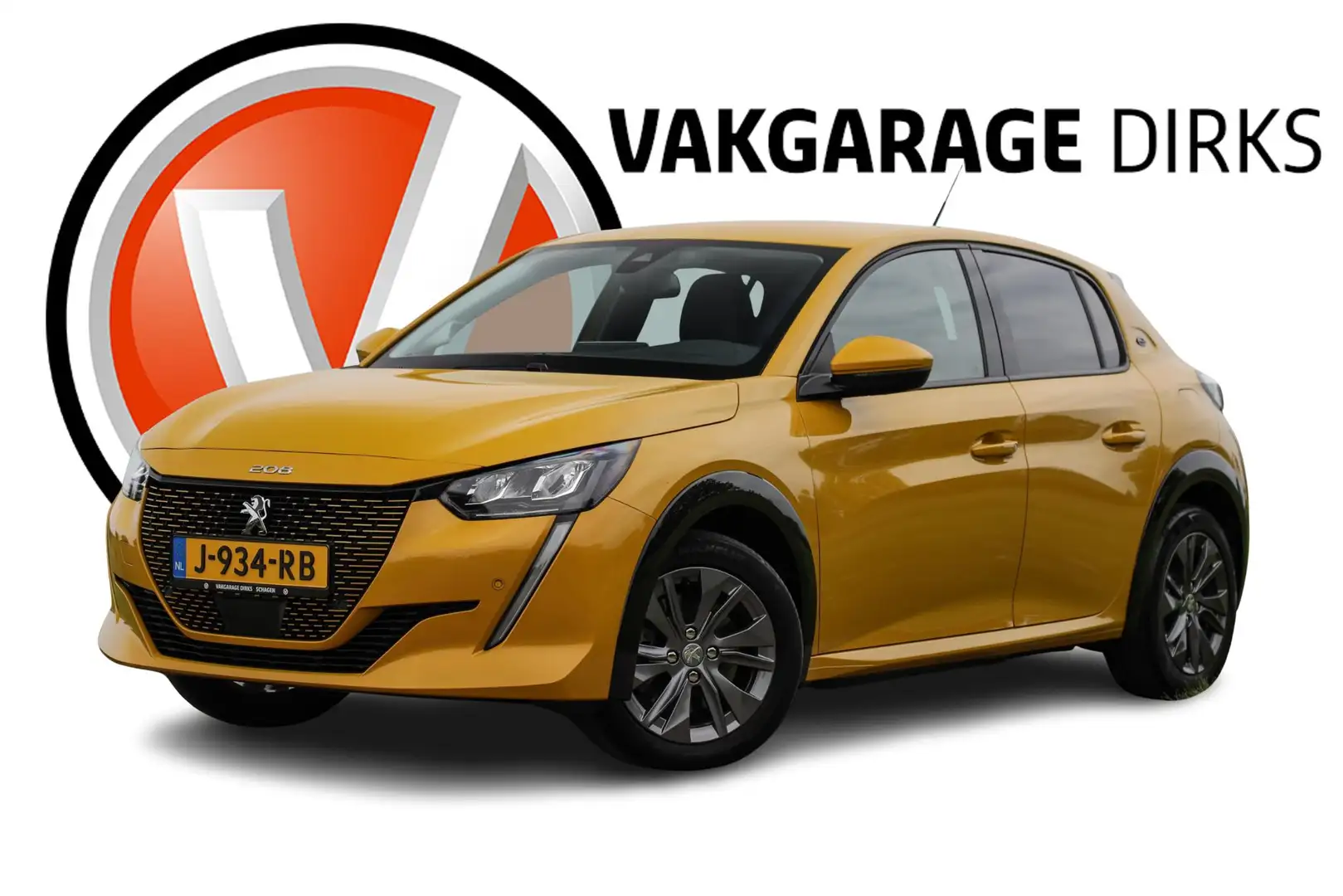 Peugeot e-208 EV Allure 50 kWh ✅ LED ✅ Carplay ✅ Camera Gelb - 1