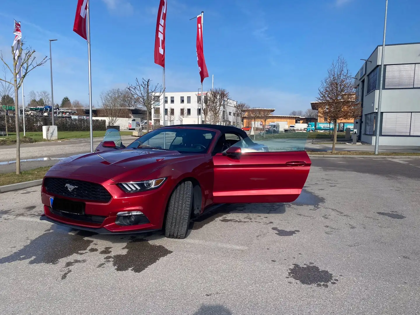 Ford Mustang Mustang Cabrio Premium Rot - 1