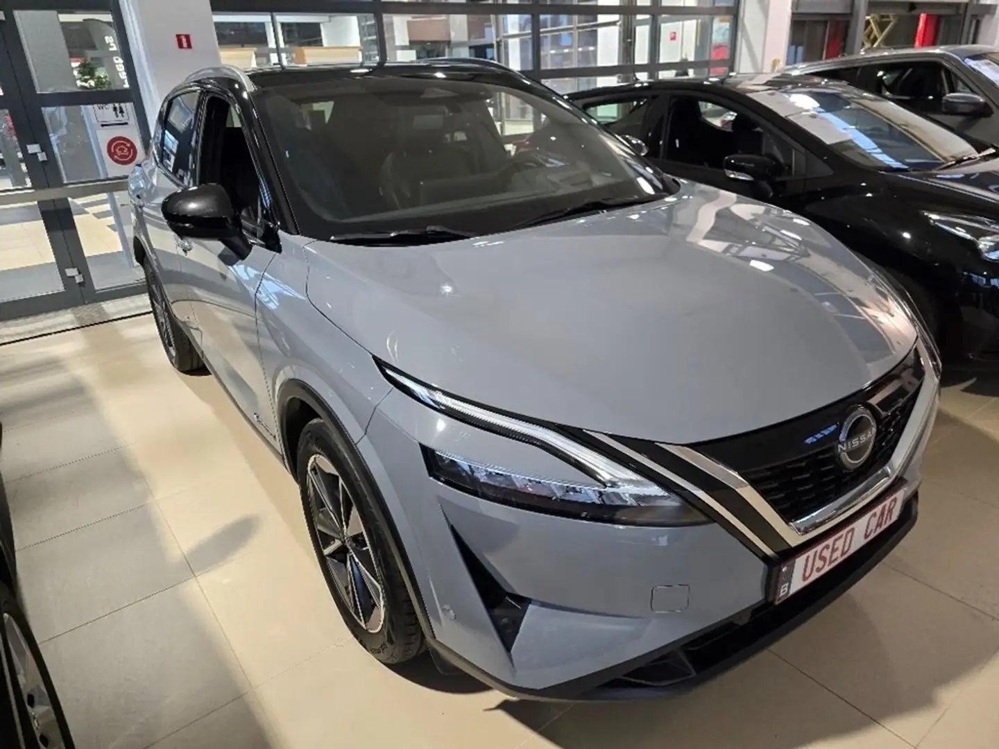 Nissan Qashqai Tekna 1.5 E-Power ** FULL OPTIE Grijs - 2