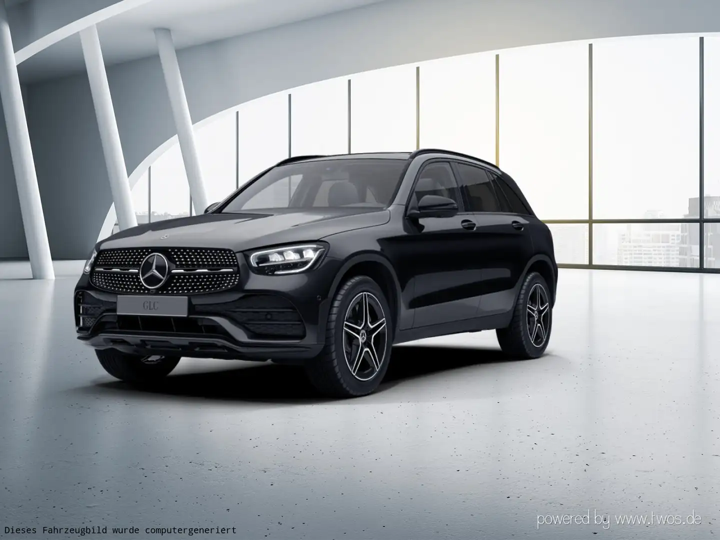 Mercedes-Benz GLC 300 GLC 300 e 4MATIC  AMG Line Navi/Pano.-Dach/Styling Schwarz - 2