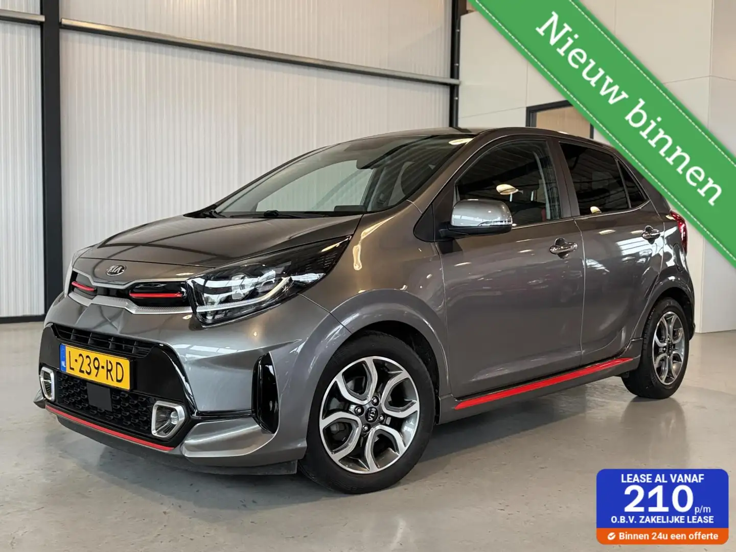 Kia Picanto 1.0 DPi GT-Line Gris - 1