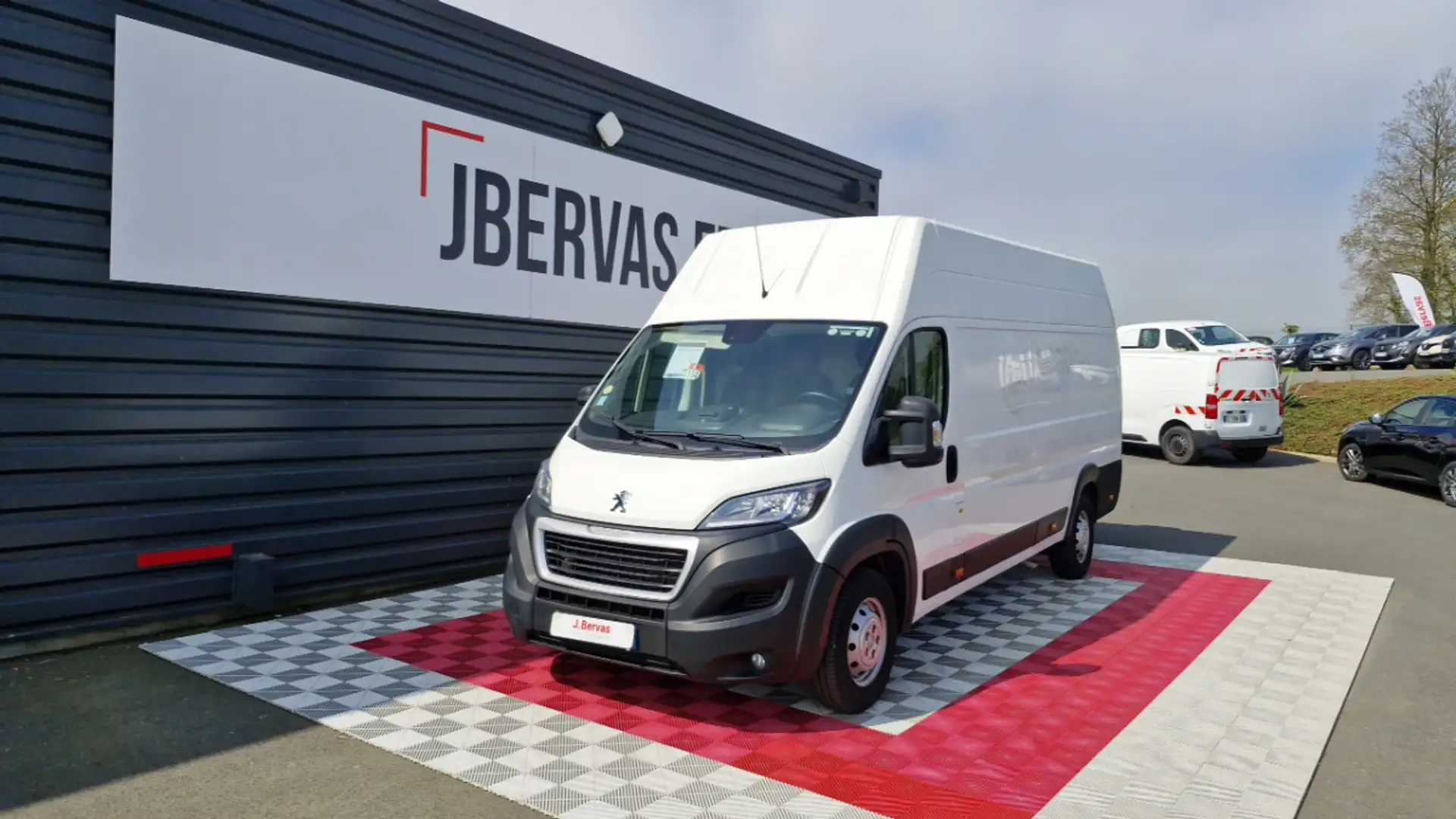 Peugeot Boxer TOLE 435 L4H3 BLUEHDI 140 SS ASPHALT Blanc - 1