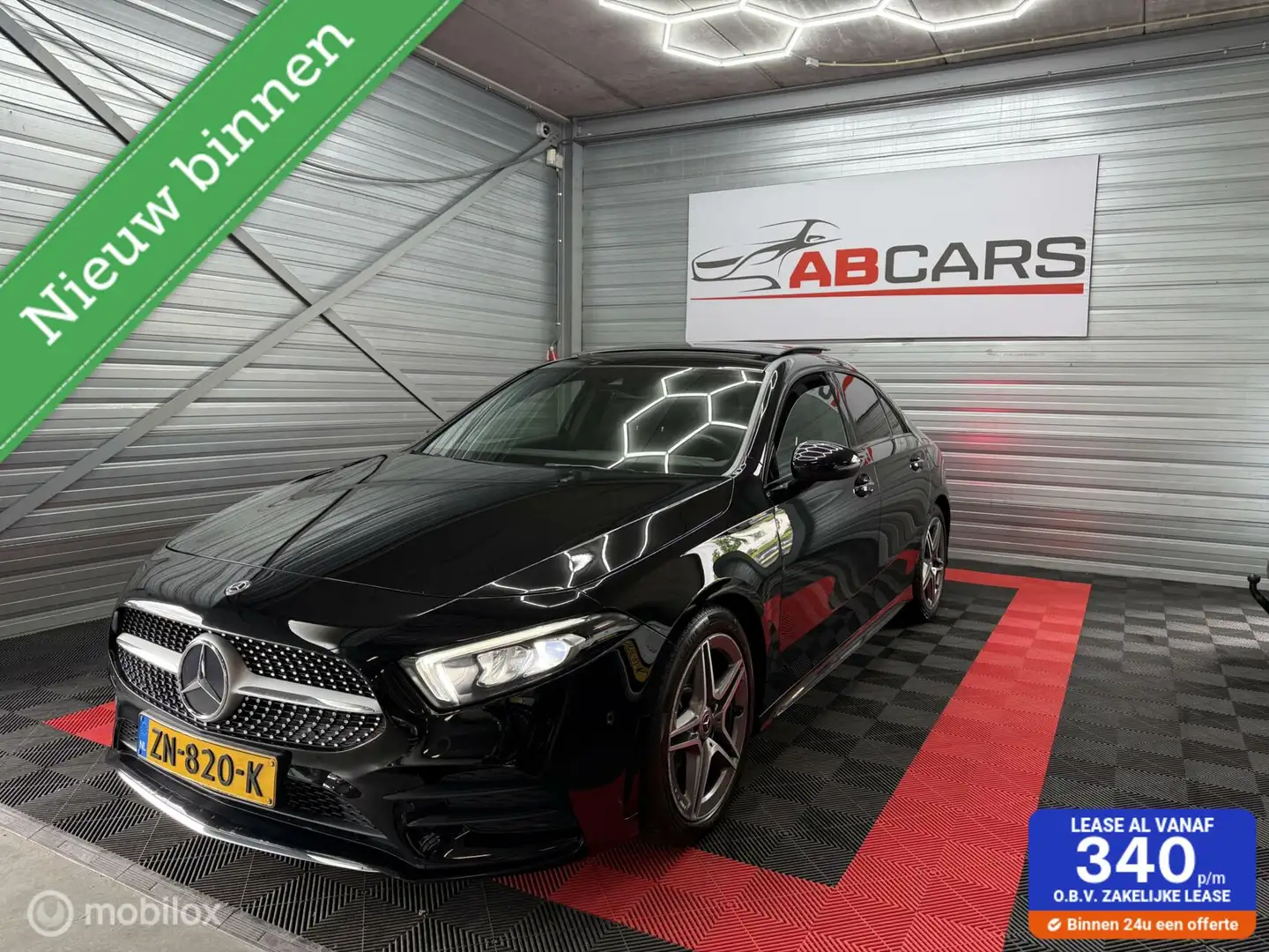 Mercedes-Benz A 180 180d Business AMG Line - Automaat Zwart - 1