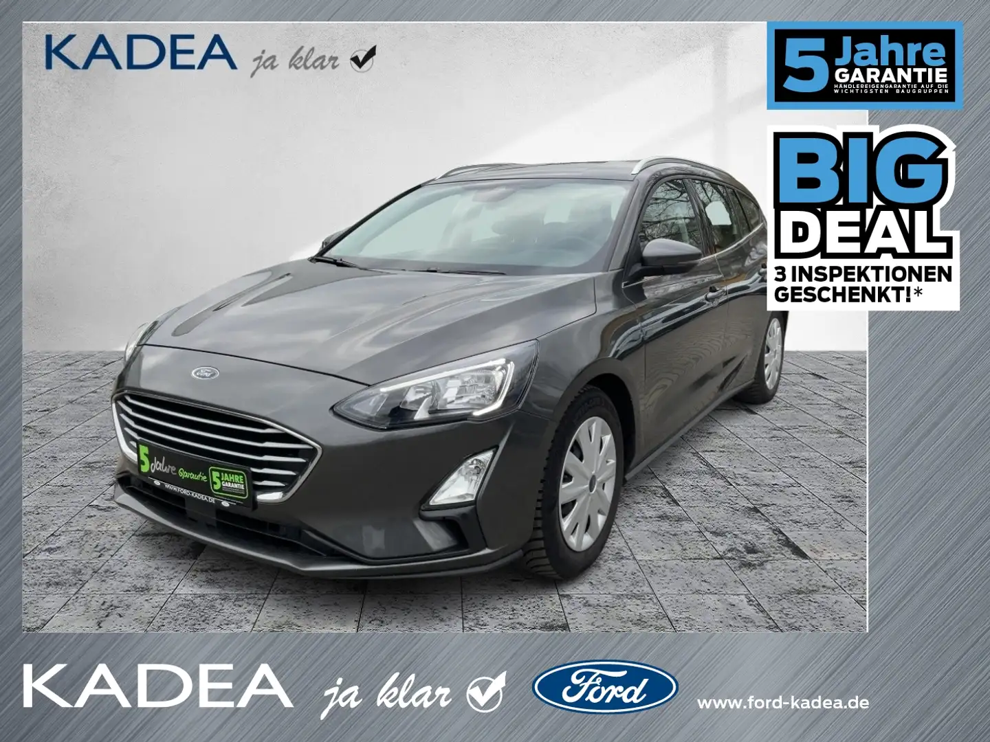 Ford Focus Turnier EcoBlue Cool & Connect Navi*Tempom Grau - 1