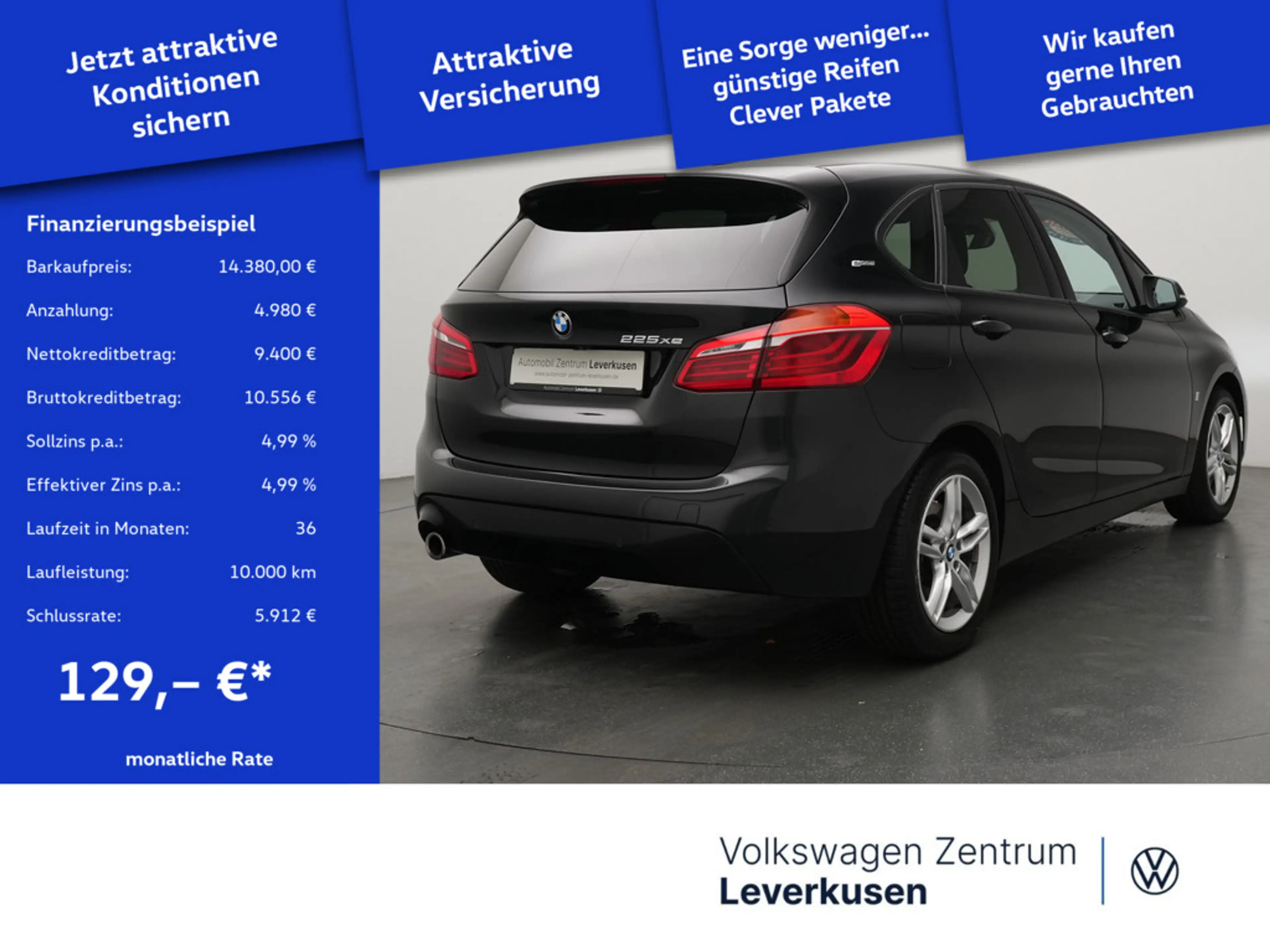 BMW 225 xe Active Tourer Advantage NAVI SHZ PDC — photo 2