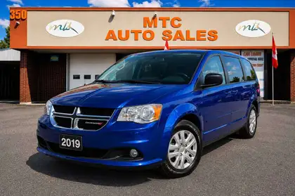 Blue 2019 Dodge Grand Caravan Minivan Front-Wheel Drive Automatic