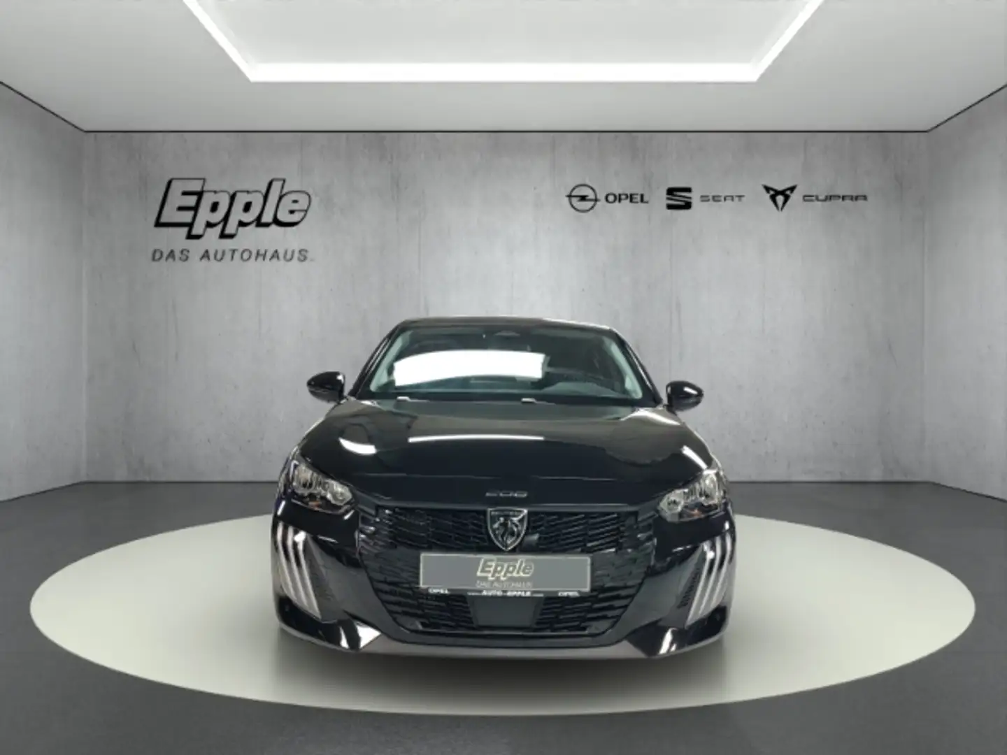 Peugeot 208 Hybrid 110 Allure Navi LED Klimaautom Winterpaket Schwarz - 2