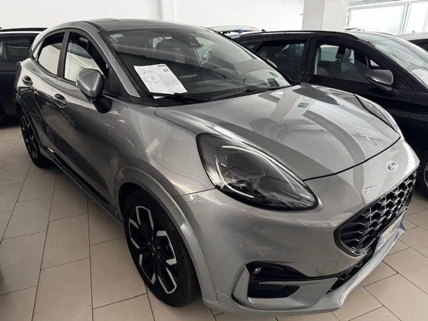 Ford Puma 1.0 ecoboost 125cv Hybrid ST Line X Argento - 1