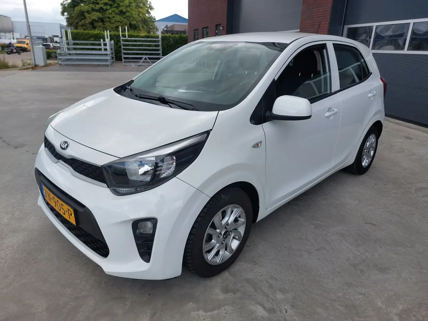 Kia Picanto 1.0 CVVT EconomyPlusLine AIRCO/LMV Wit - 2