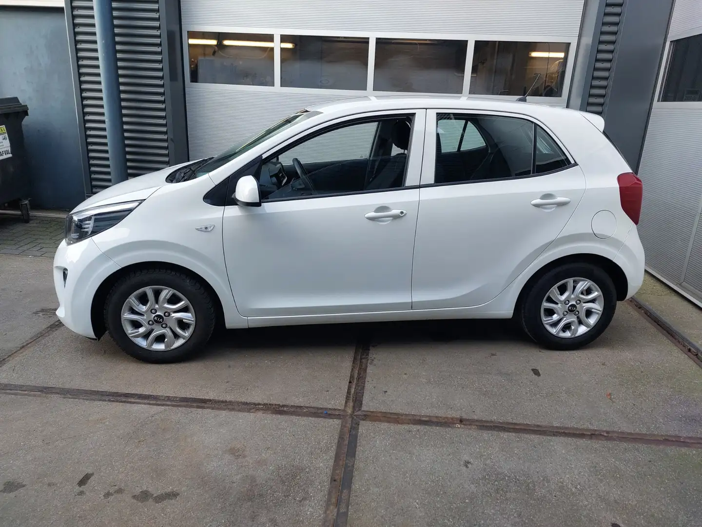 Kia Picanto 1.0 CVVT EconomyPlusLine AIRCO/LMV Weiß - 2