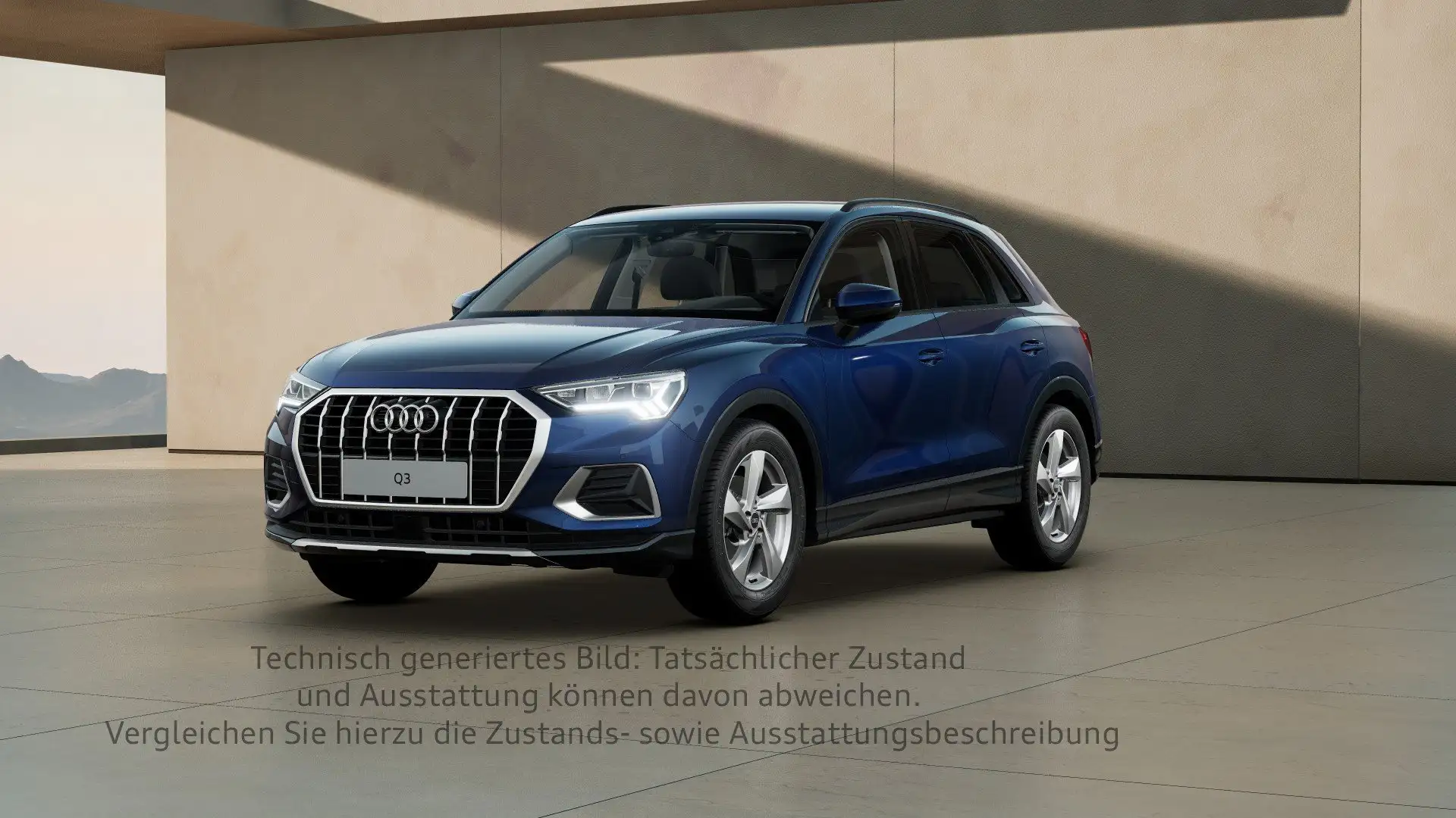 Audi Q3 35 TDI LED NAVI ACC Kamera virtual advanced Blau - 1