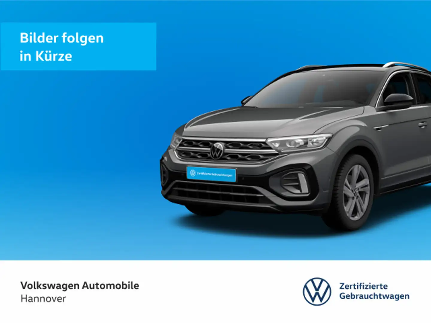 Volkswagen T-Roc 1.5 TSI Style Navi LED DigCockpi Silber - 1