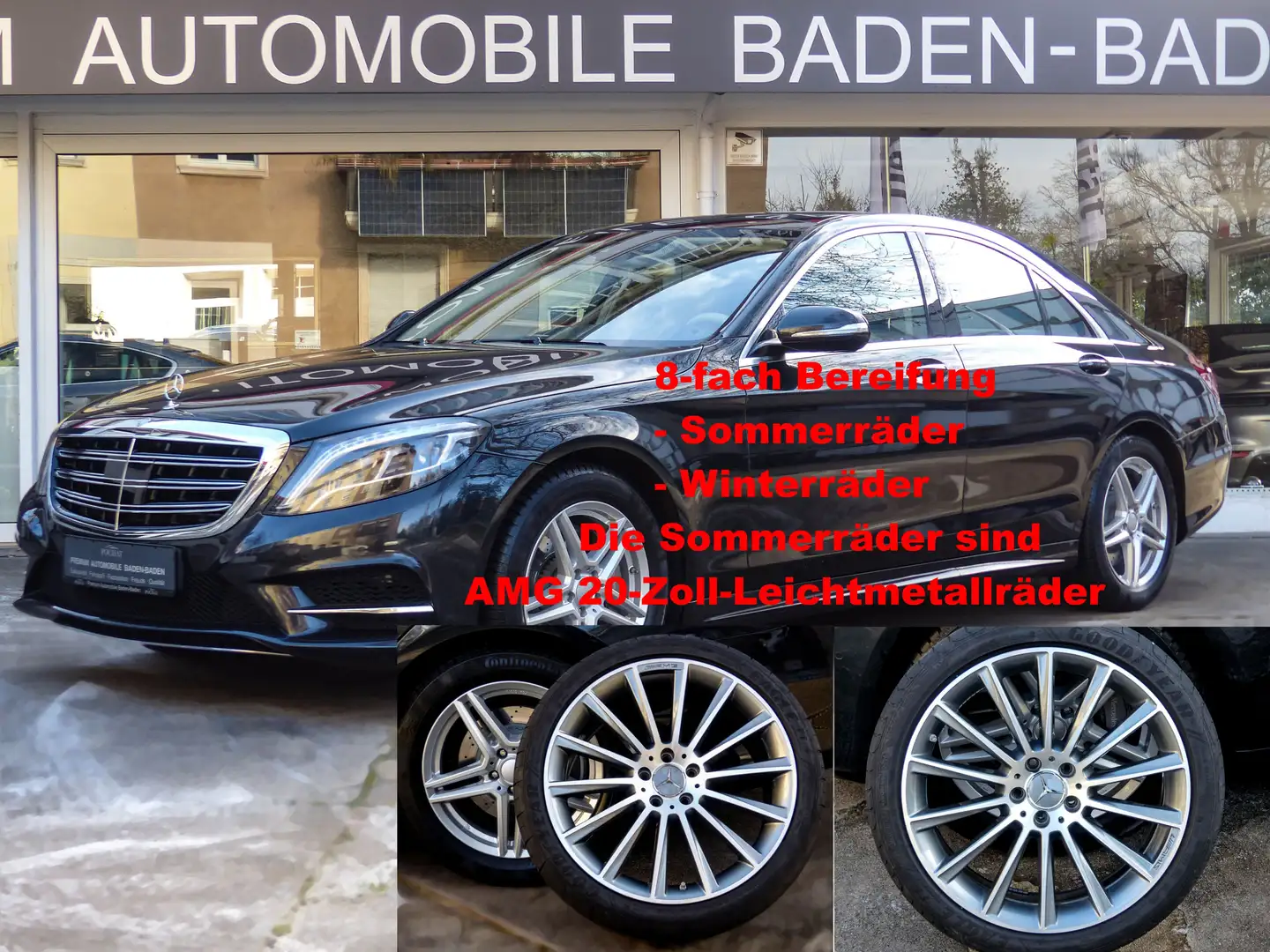 Mercedes-Benz S 350 d 4Matic AMG*Distronic Plus ACC*Pano*1.Hd Noir - 2