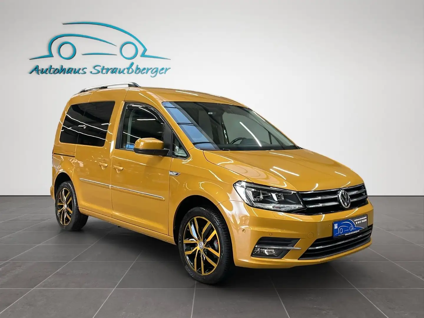 Volkswagen Caddy Highline ACC Stdh Kamera LED AHK Gelb - 2