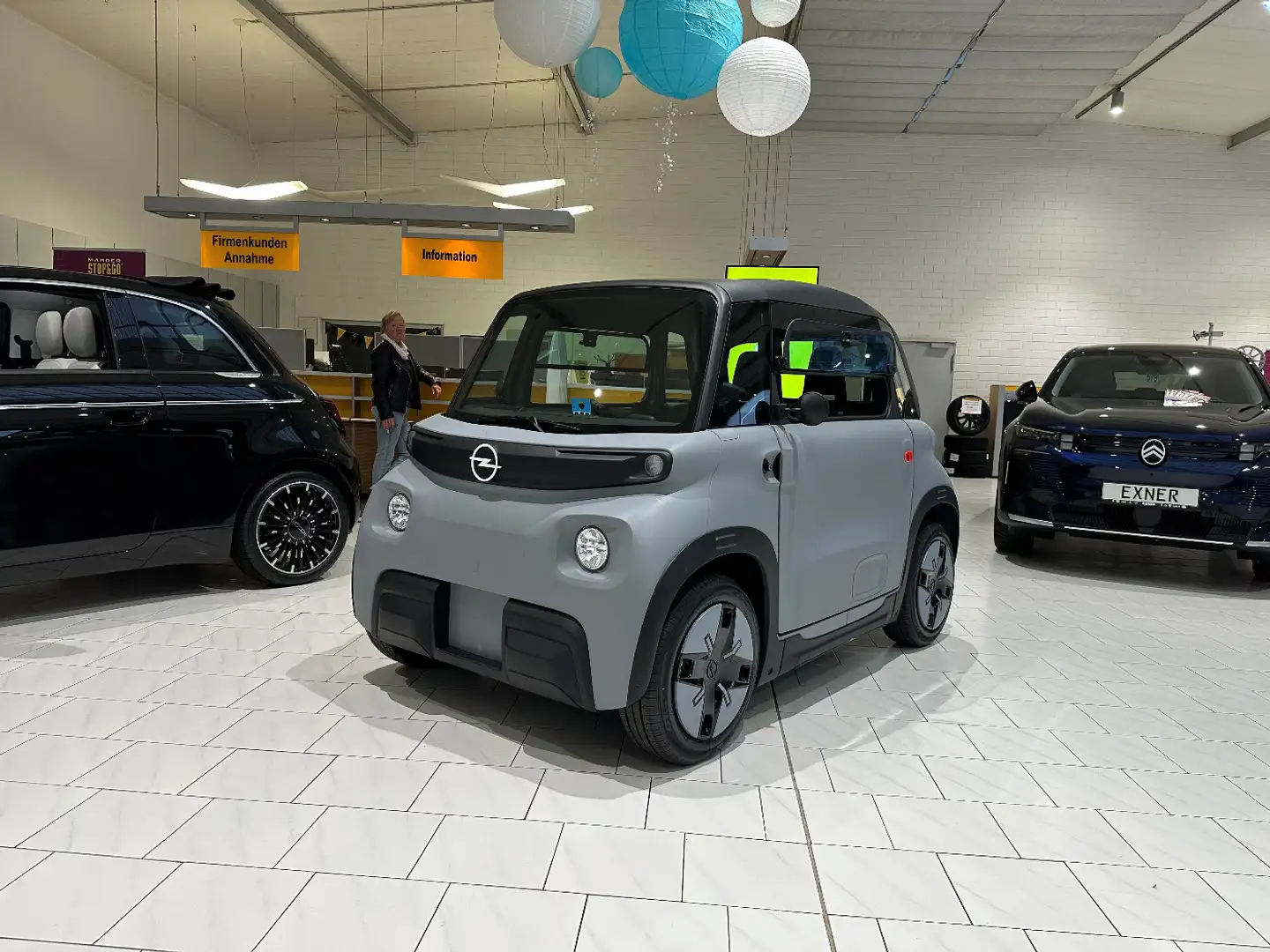 Opel Rocks-e GS Autofahren mit 15 Jahren? JA! Grau - 2