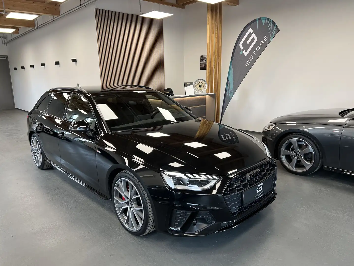 Audi A4 40 TDI SPORT QUATTRO 3X SLINE VIRTUAL STDHZ AMB+ Schwarz - 2