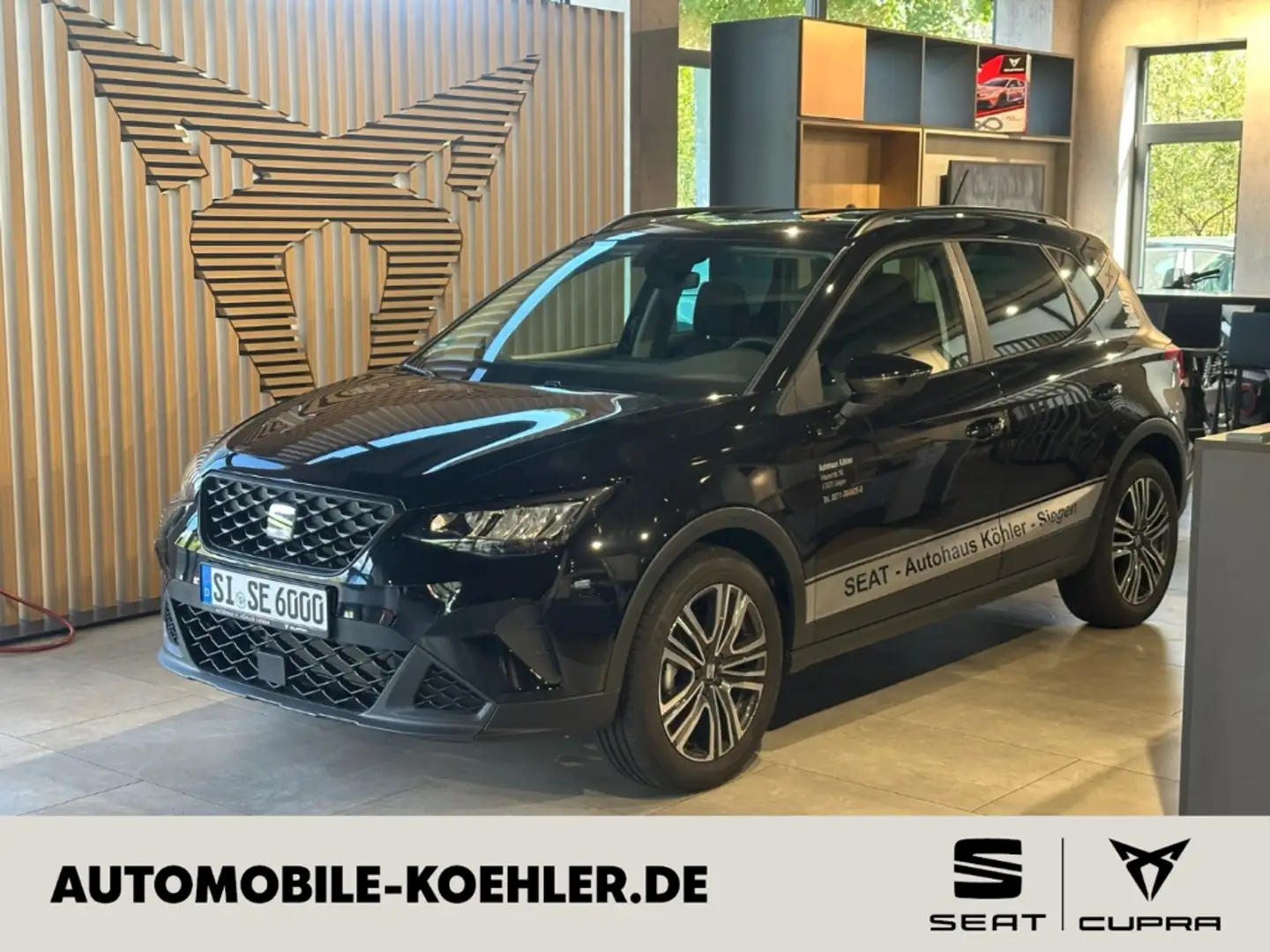 SEAT Arona Style Edition1.0 TSI 5-Gang Sitzheizung Full Link Schwarz - 1