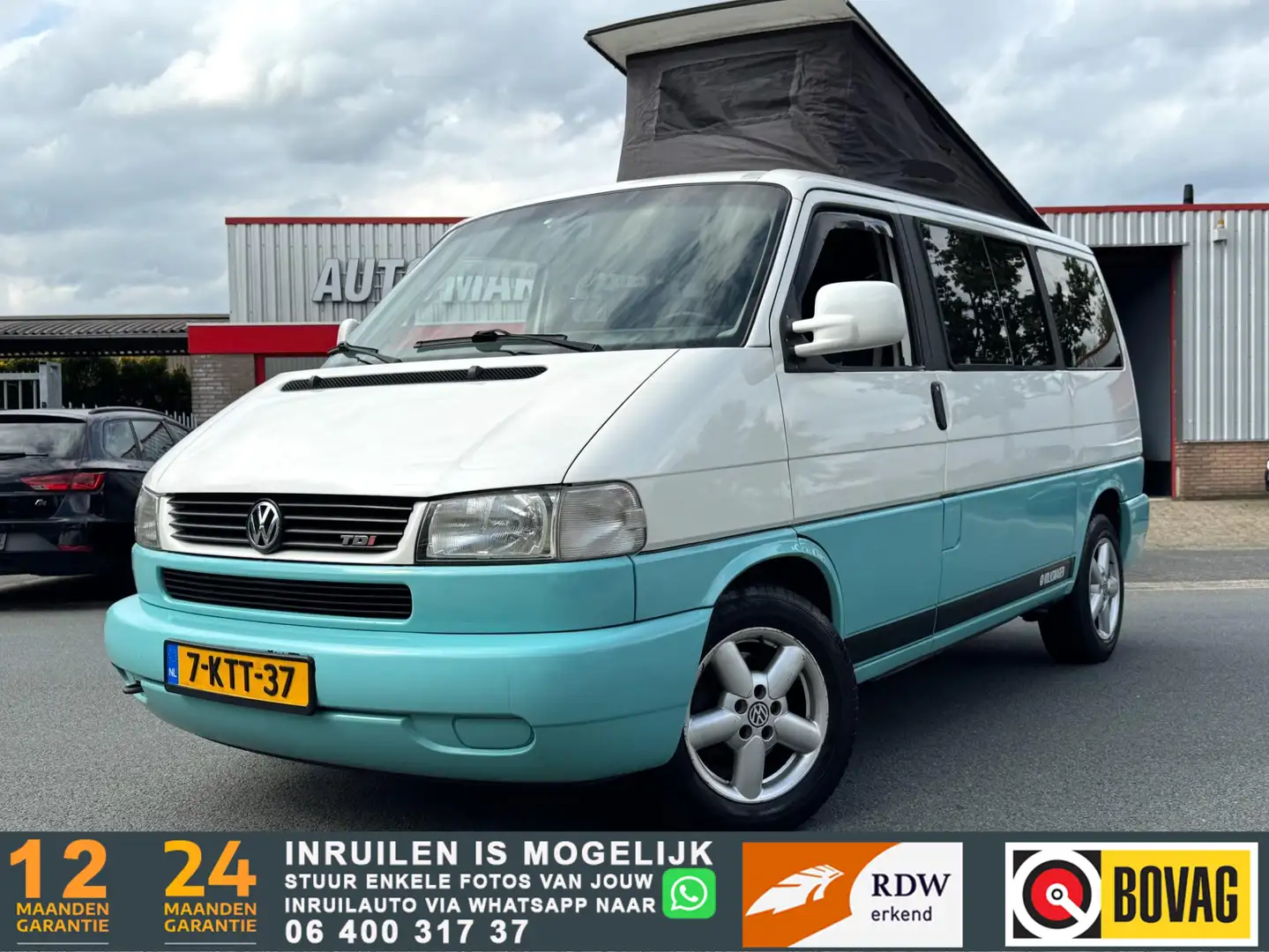 Volkswagen Multivan Camper 2.5 TDi 292 Comf. Bílá - 1
