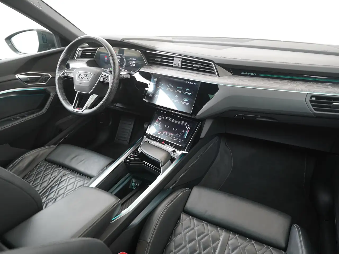 Audi e-tron Sportback 55 quattro S-Line 95 kWh Black Style, миниатюра 2