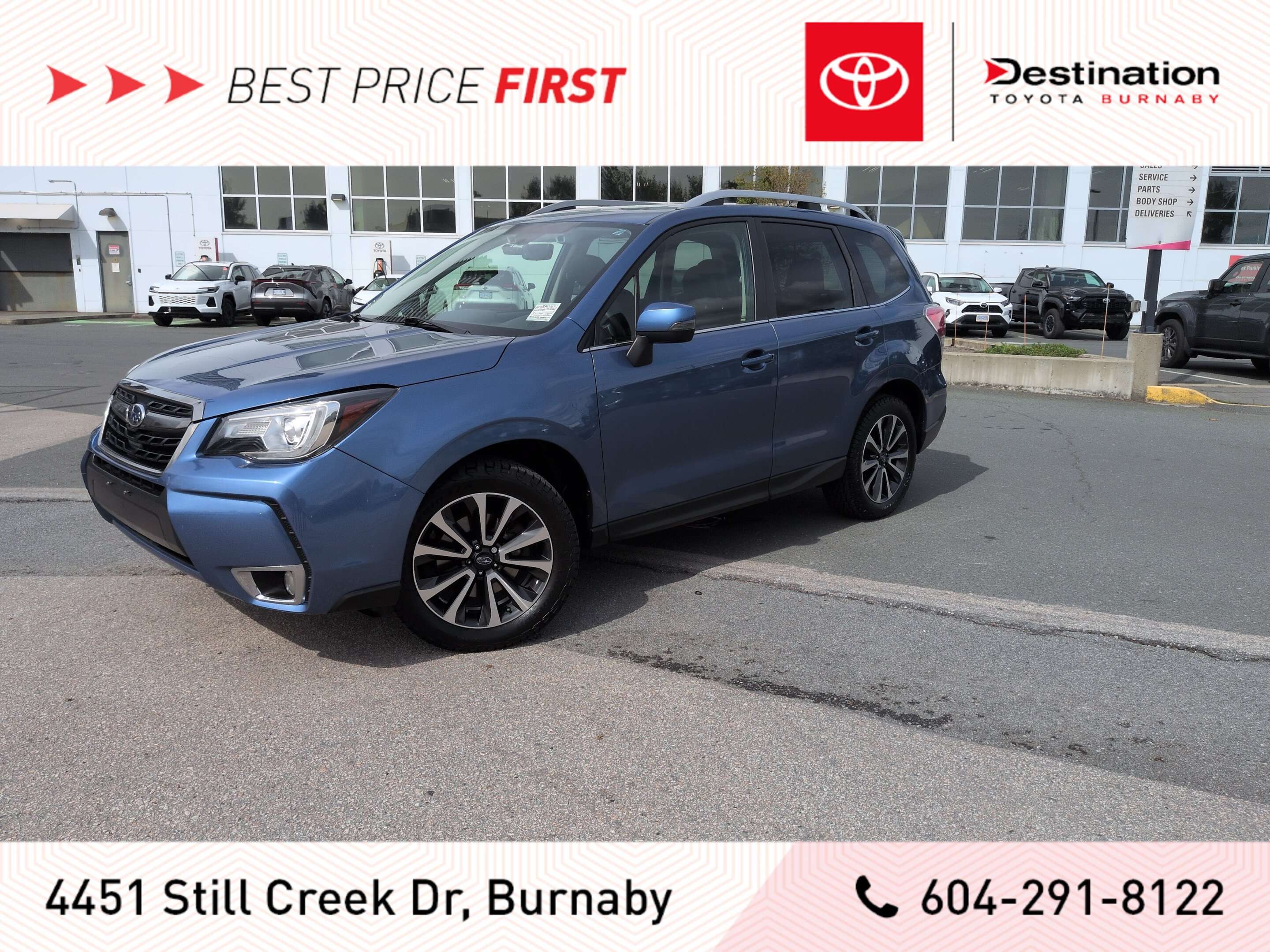 2018 Subaru Forester XT Limited w/ Eyesight - Local, One Owner, Loaded!