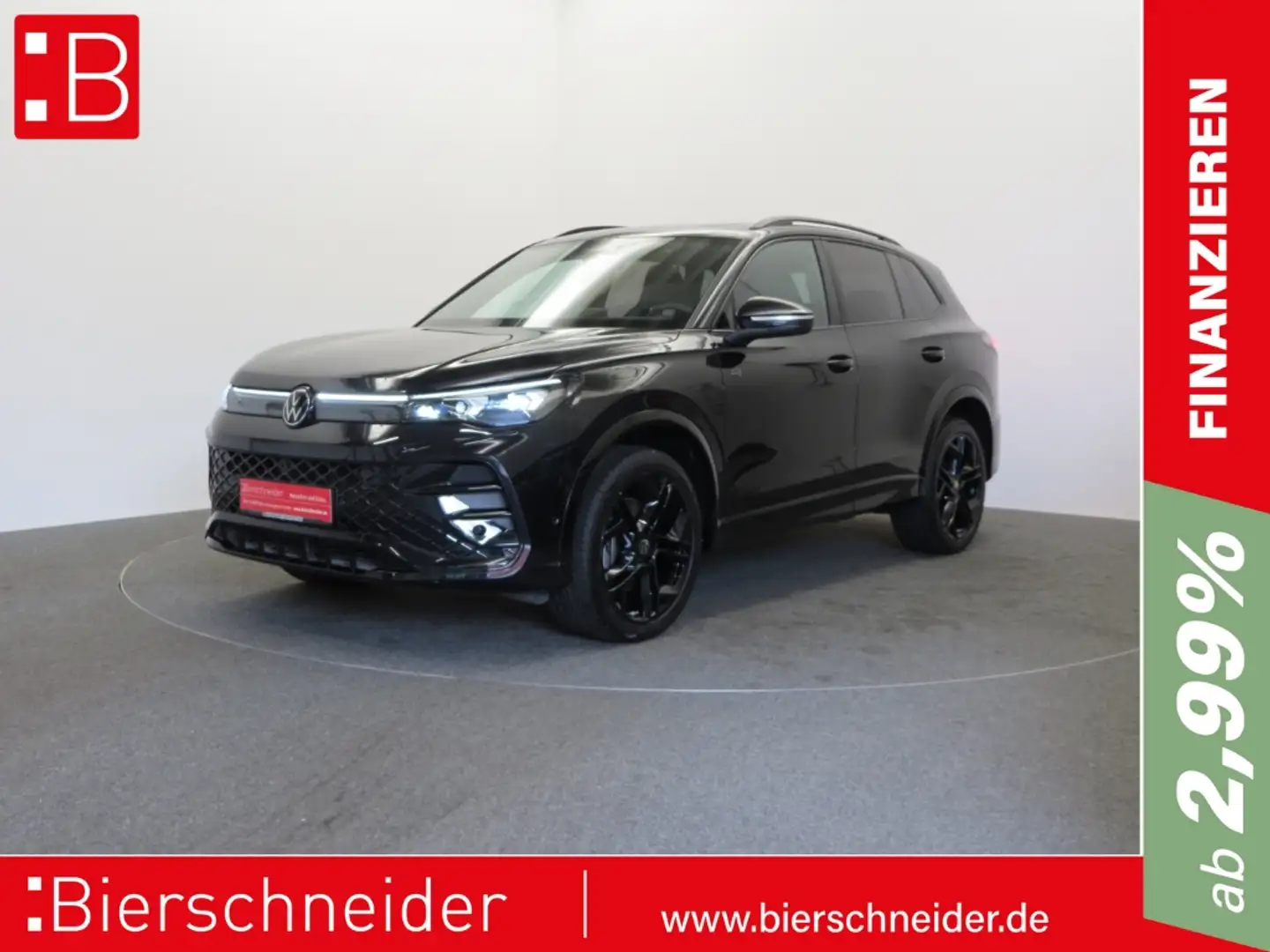 Volkswagen Tiguan 2.0 TDI DSG 4Mo. RLine Black Style DIGITAL COCKPIT Schwarz - 1