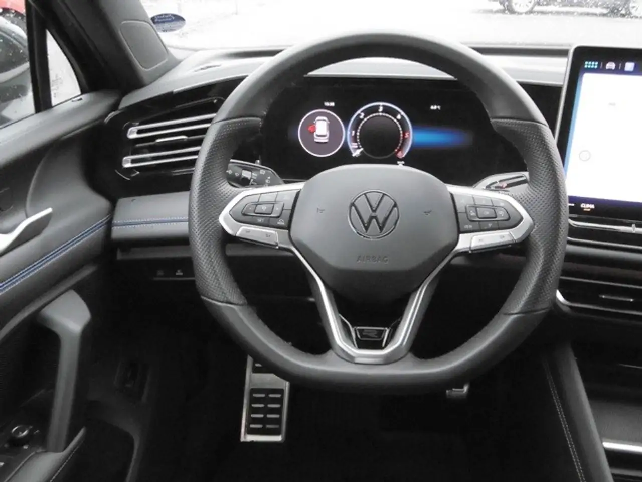 Volkswagen Tiguan 2.0 TDI DSG R-Line Garantie-02.2029! Klima Navi, миниатюра 11