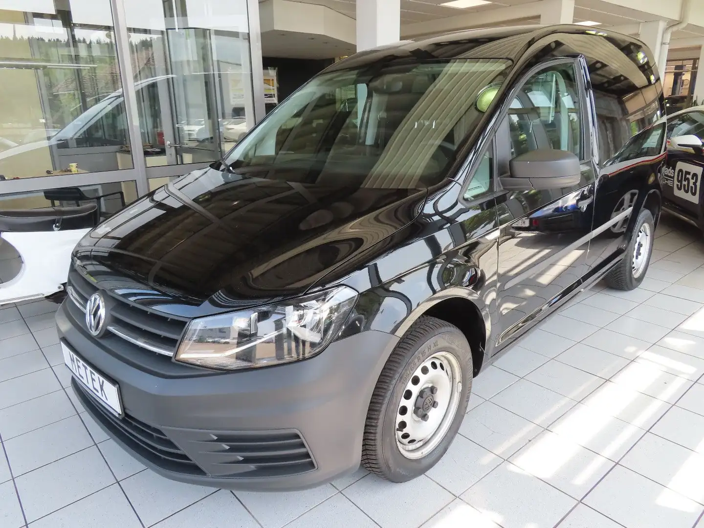 Volkswagen Caddy Nfz Kasten BMT KLIMA AHK PDC Zwart - 1