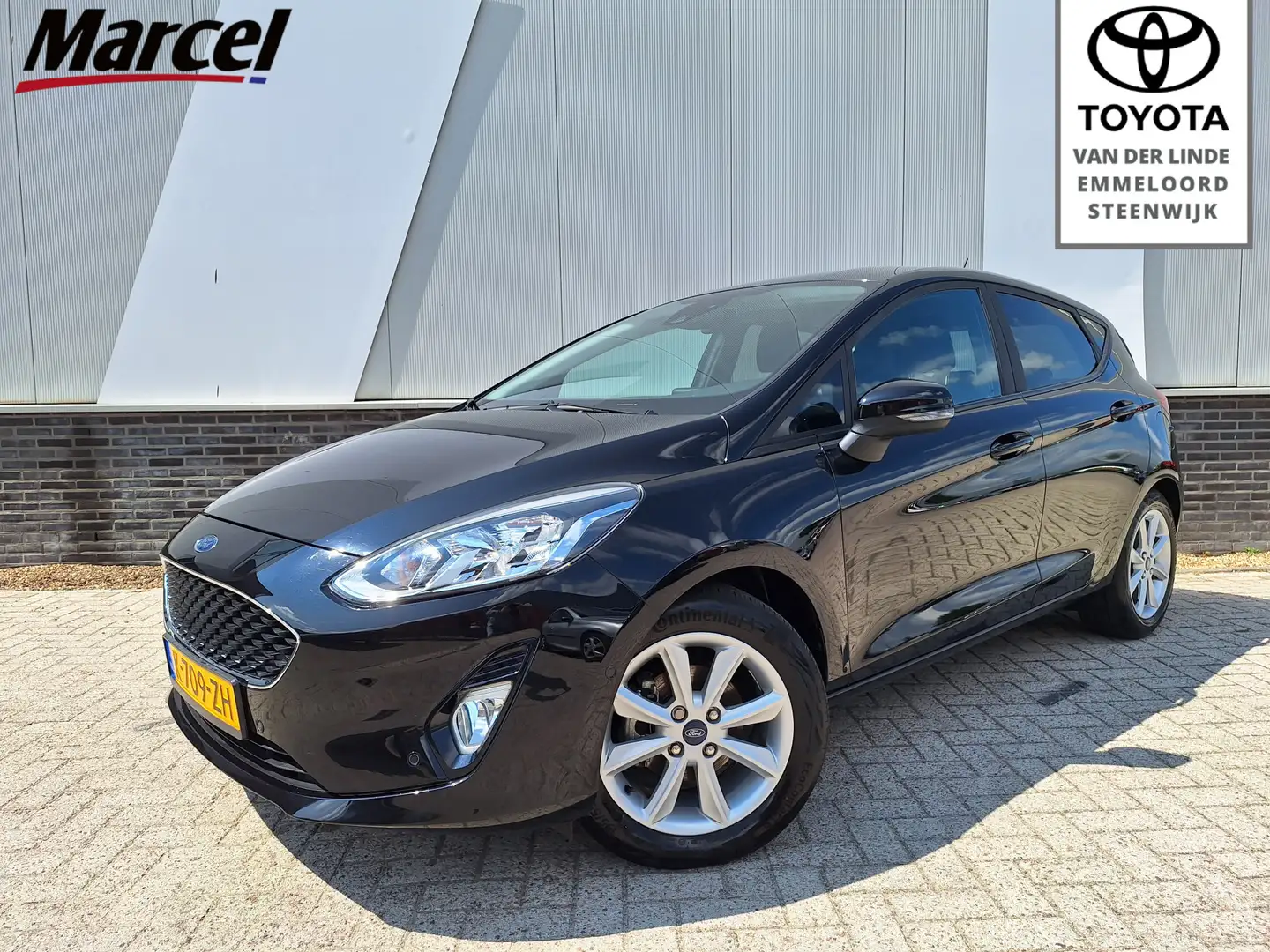 Ford Fiesta 1.0 EcoBoost Connected | Navi | PDC v+a | Airco | Noir - 1