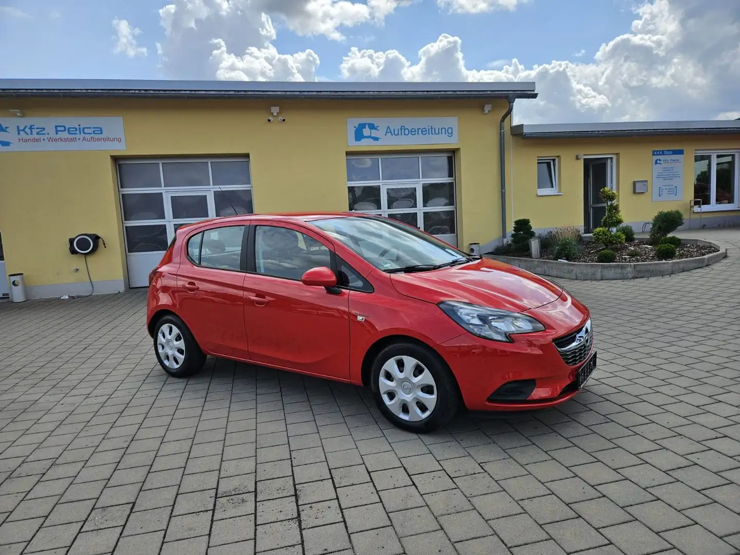 Opel Corsa E Edition Rot - 1