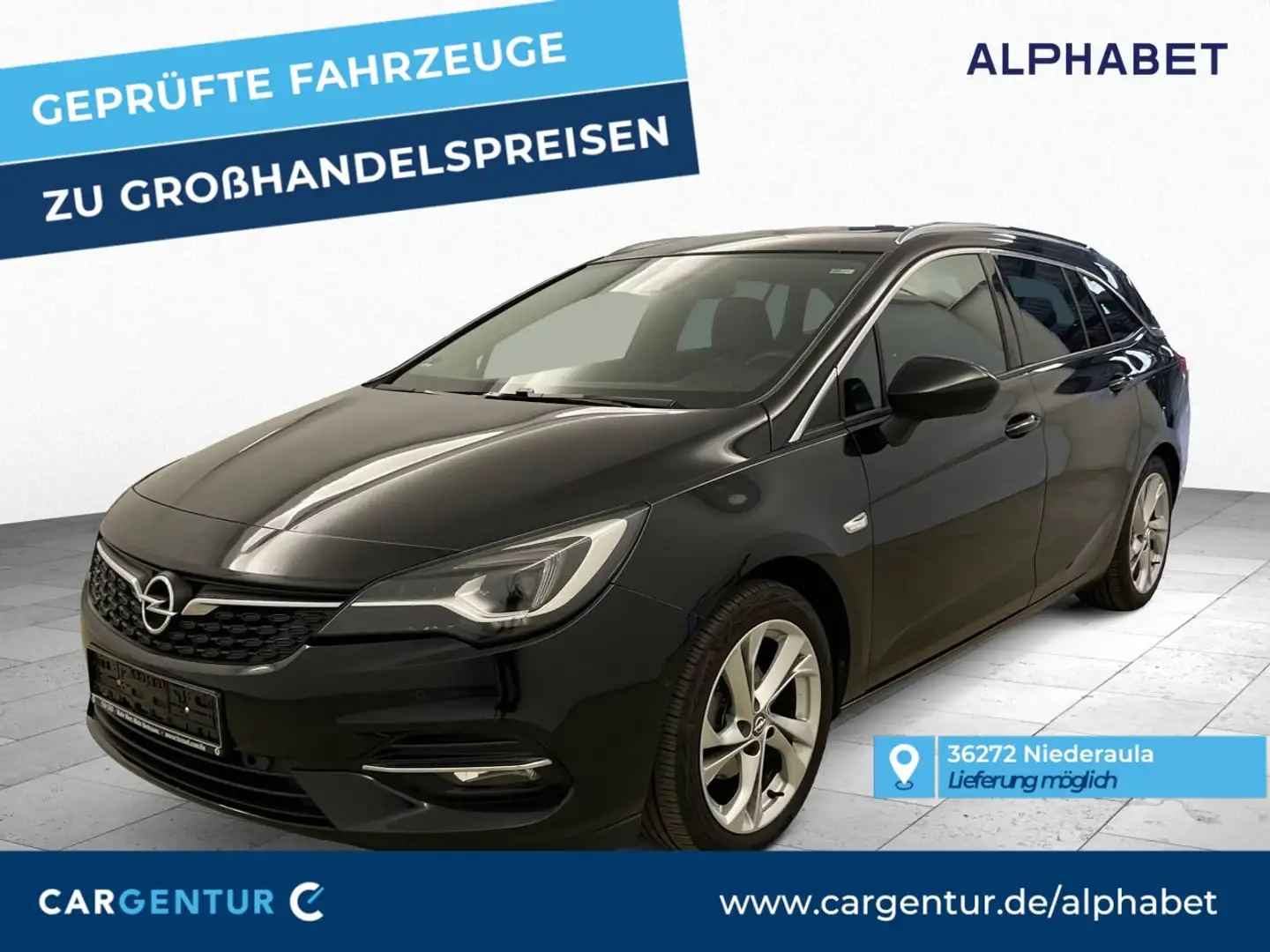 Opel Astra K 1.5 D Elegance AHK Navi Nero - 1