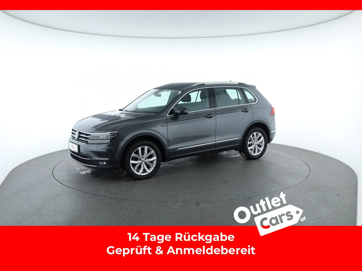 Volkswagen Tiguan Highline TDI SCR 4MOTION DSG Grau - 1