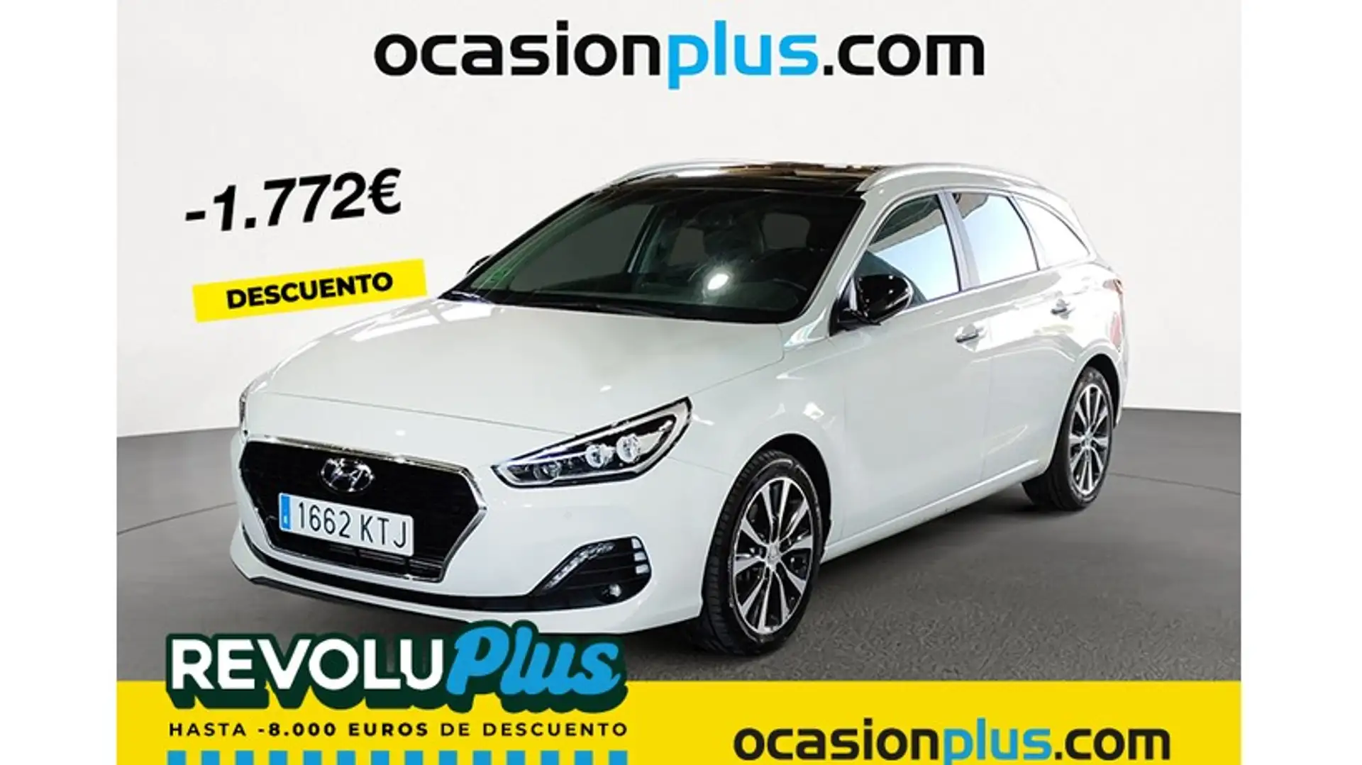 Hyundai i30 CW 1.4 TGDI Style DT Blanc - 1