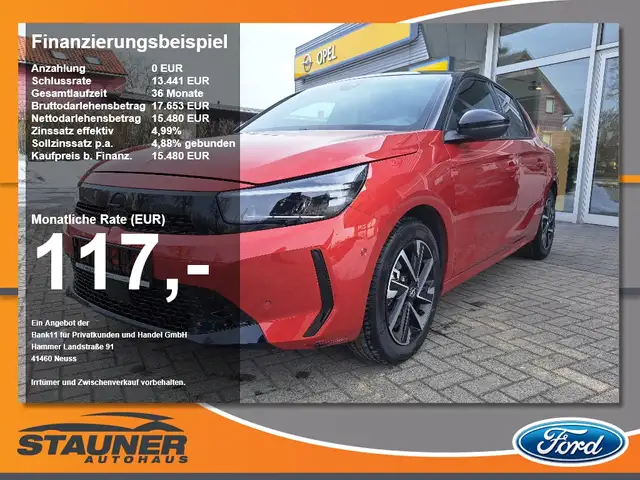 Opel Corsa F 1.2 Turbo GS Pano LED Kamera Navi SHZ
