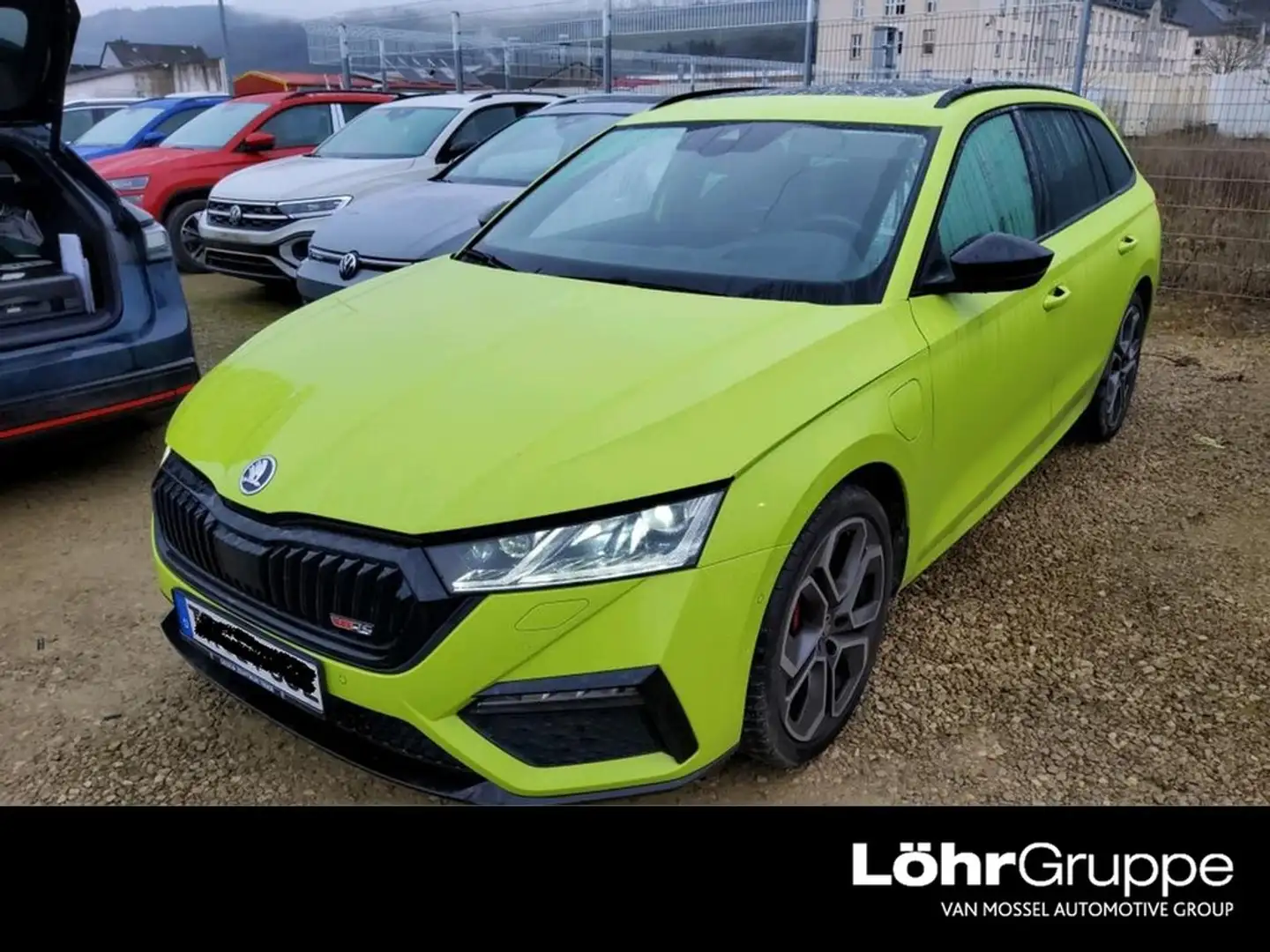 Skoda Octavia Combi RS iV 1.4 TSI DSG Pano, AHK Grün - 1