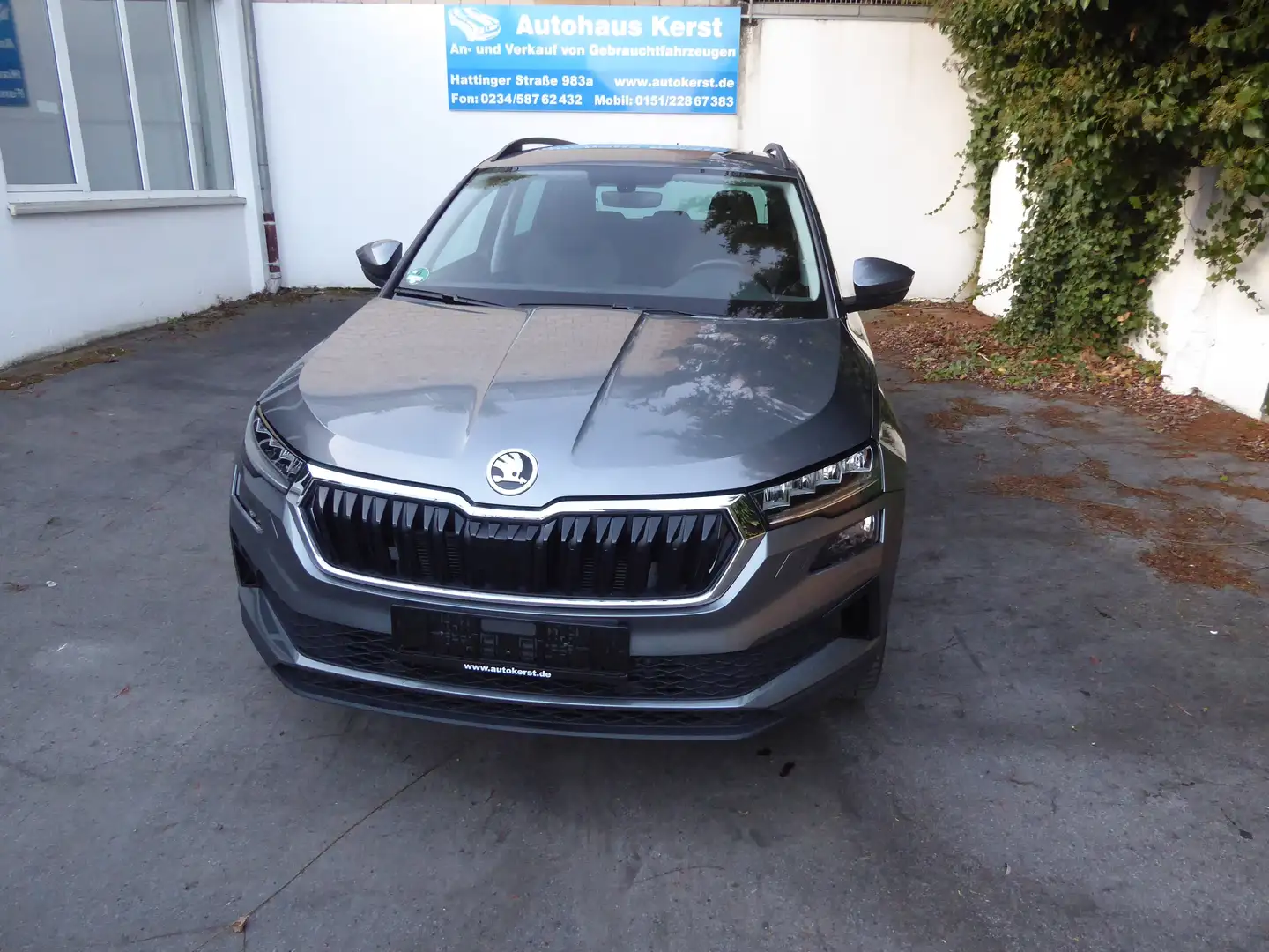 Skoda Karoq Style 4x4 TDI DSG 1 H. SH. Skoda AHK PDC Kamera Gris - 1
