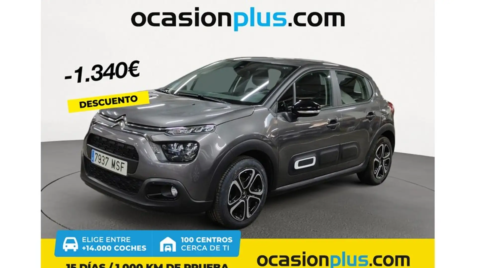 Citroen C3 Origin 1.5BlueHDi S&S Plus 100 Gris - 1