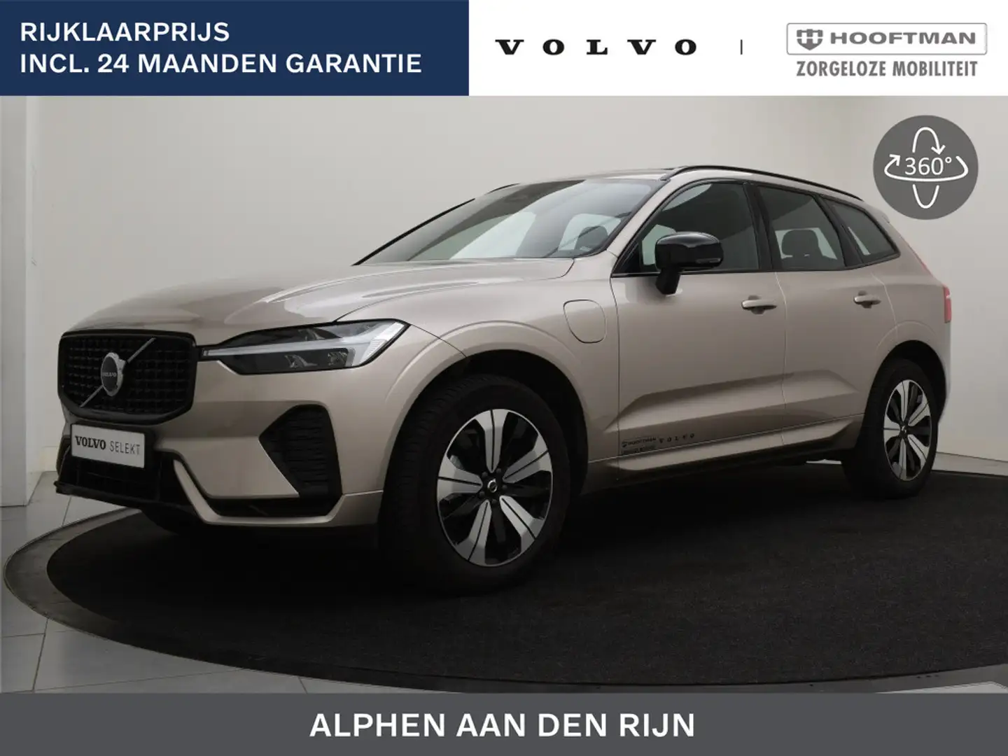 Volvo XC60 T6 PLUG-IN HYBRID LONG RANGE PLUS DARK SCHUIFDAK H Grijs - 1