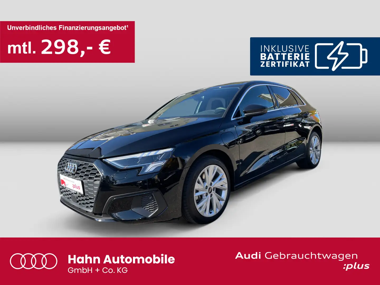 Audi A3 40TFSIe S-tronic Navi AHK LED CAM Schwarz - 1