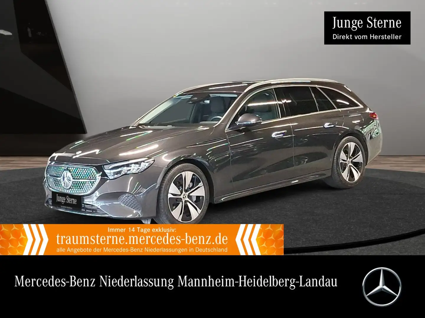 Mercedes-Benz E 300 e T Avantgarde Distr. LED Kamera Totwinkel Grau - 1