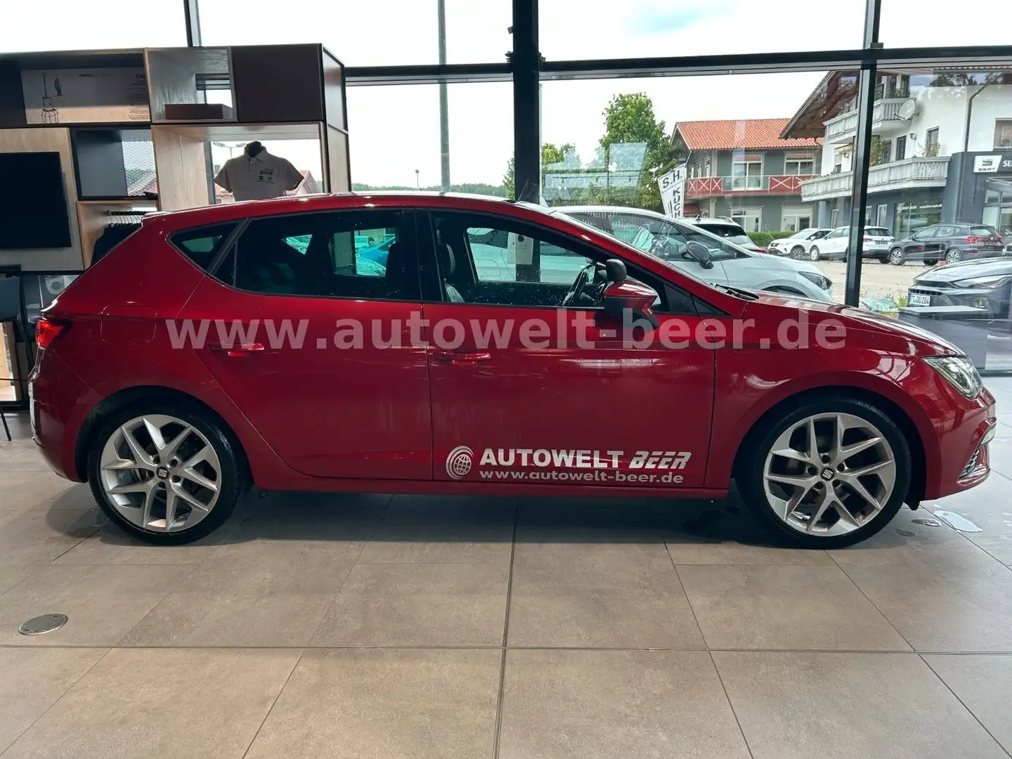 SEAT Leon FR 2.0 TDI*Leder* Rot - 2