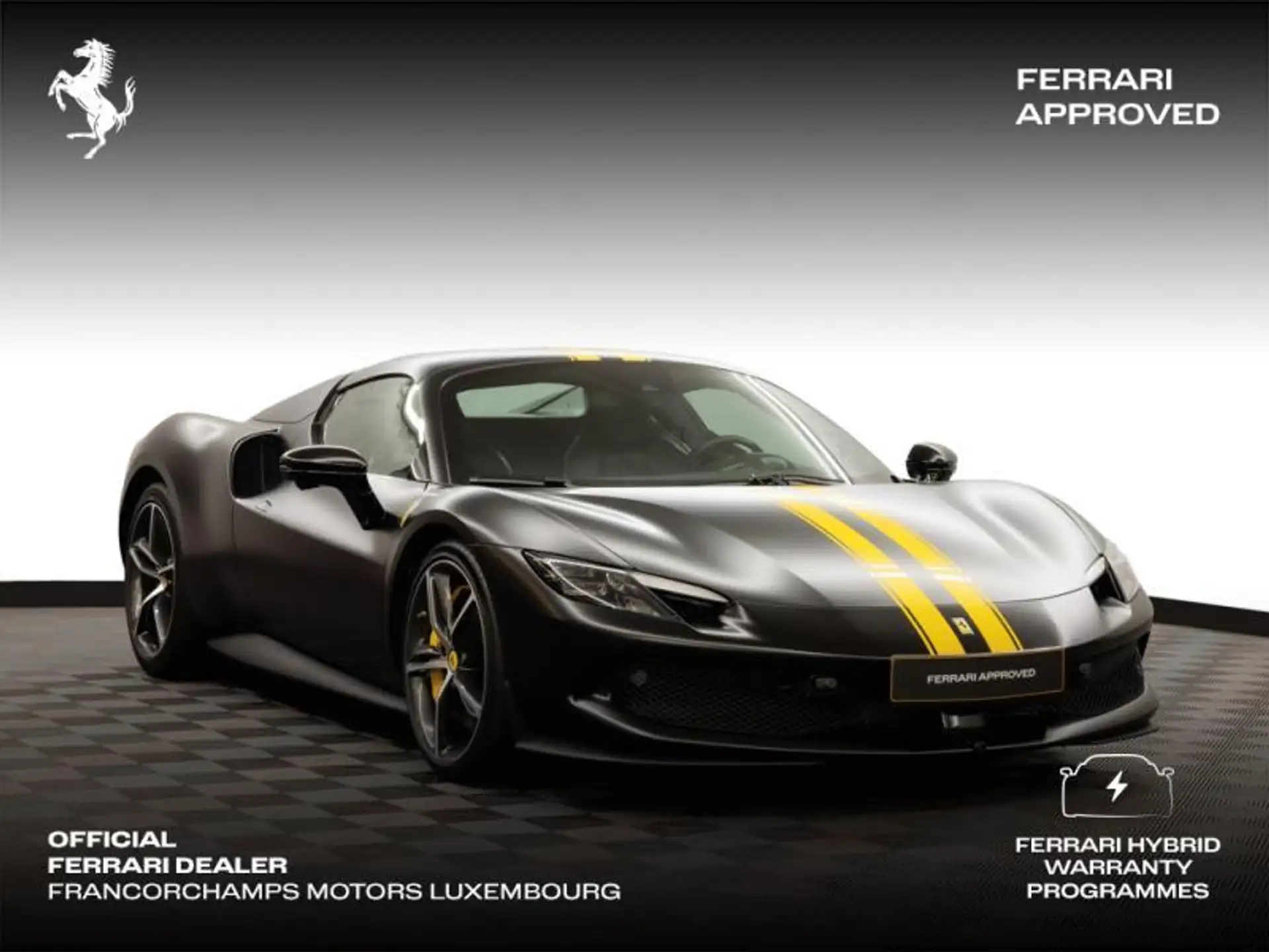 페라리 296 GTS 2024 검정 사진 2