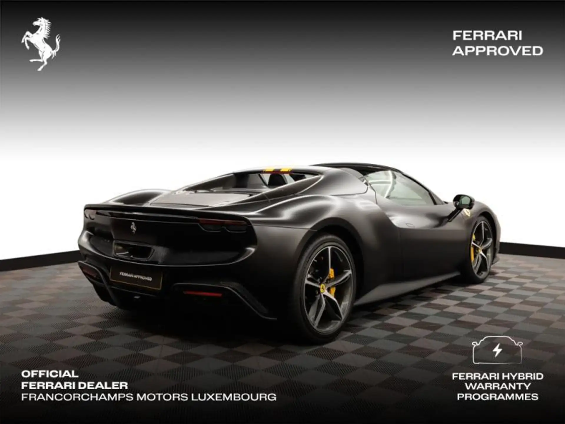 페라리 296 GTS 2024 검정 사진 7