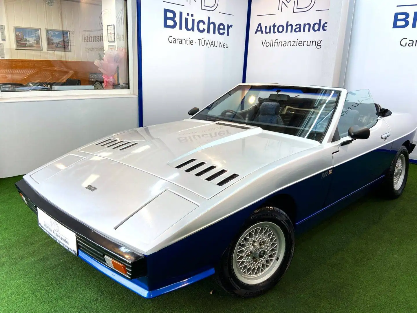 TVR Sonstige Tasmin 280i Cabrio TÜV Neu 9.26 Silber - 1