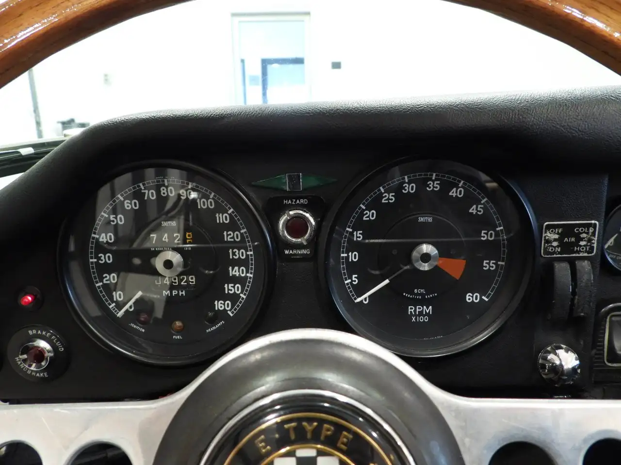 Jaguar E-Type 4.2 ROADSTER - OMOLOGATA ASI E C.R.S. (1968), foto 7