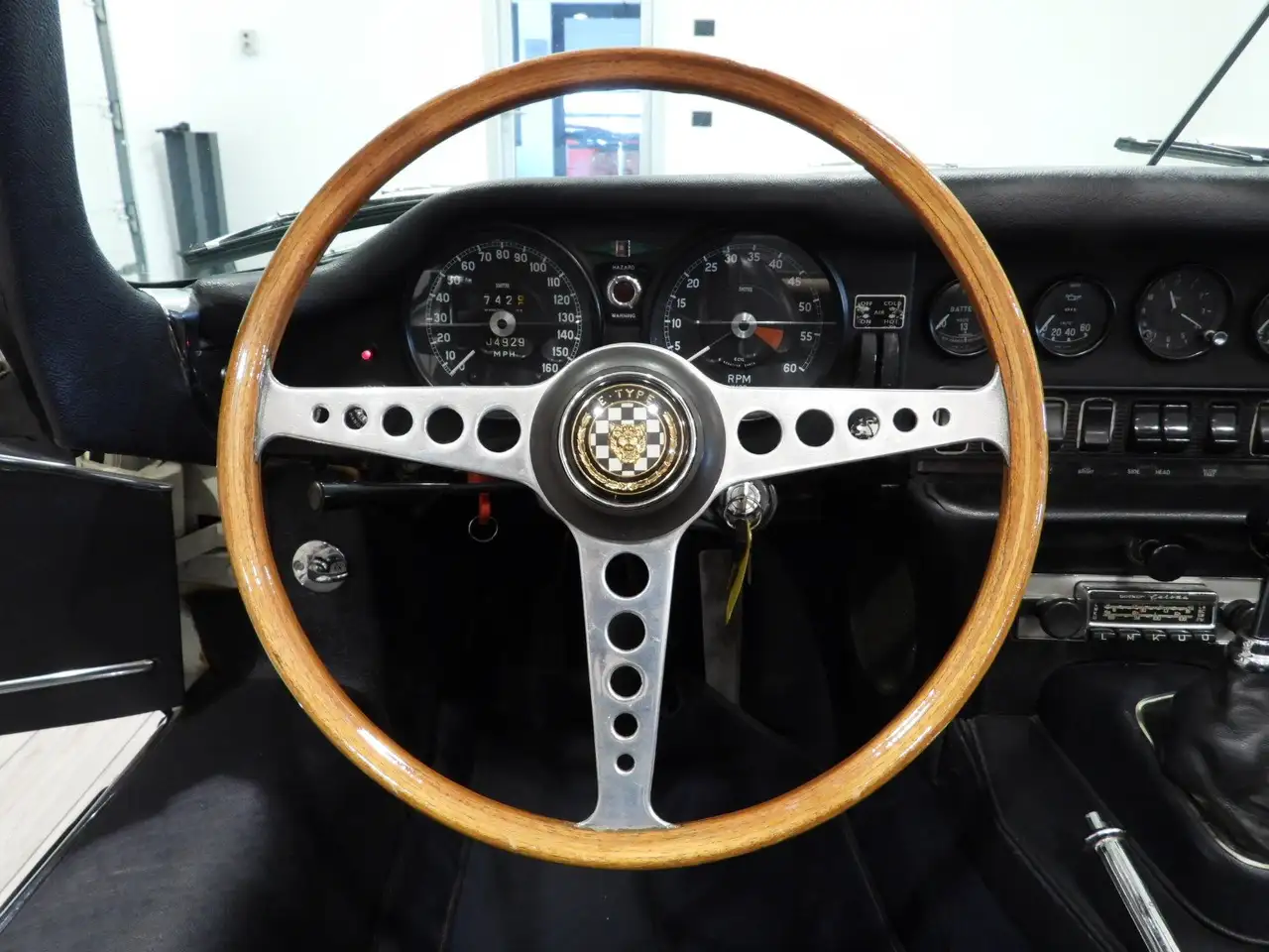 Jaguar E-Type 4.2 ROADSTER - OMOLOGATA ASI E C.R.S. (1968), foto 6