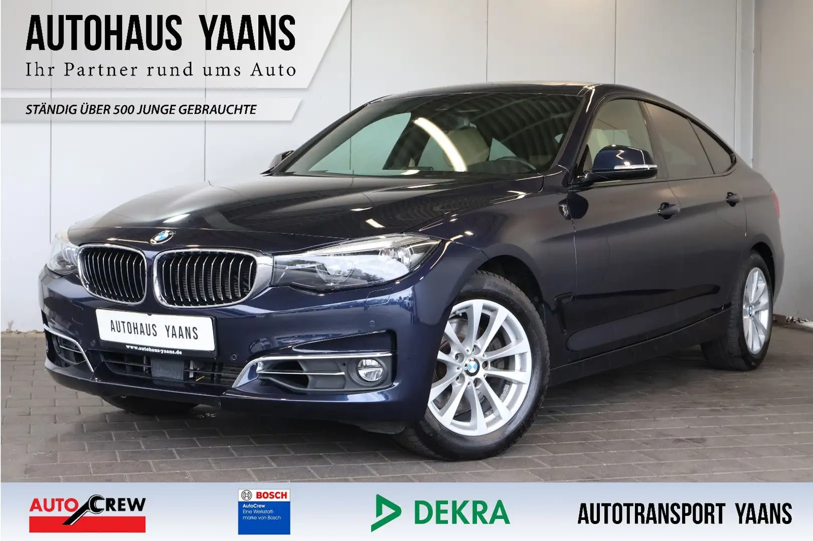 BMW 330 330 d GT xDrive Luxury Line HUD+ACC+KEY+KAM+PANO Bleu - 1