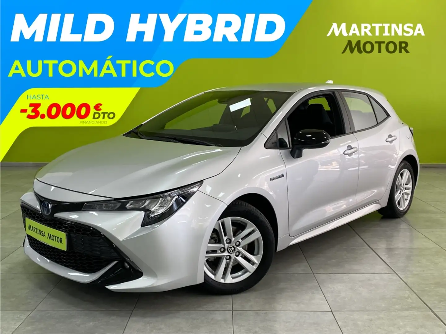 Toyota Corolla 125H Active Tech Gris - 1