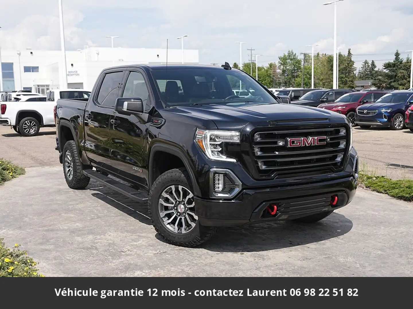 GMC Sierra AT4 6.2L Tout compris hors homologation 4500e Noir - 1